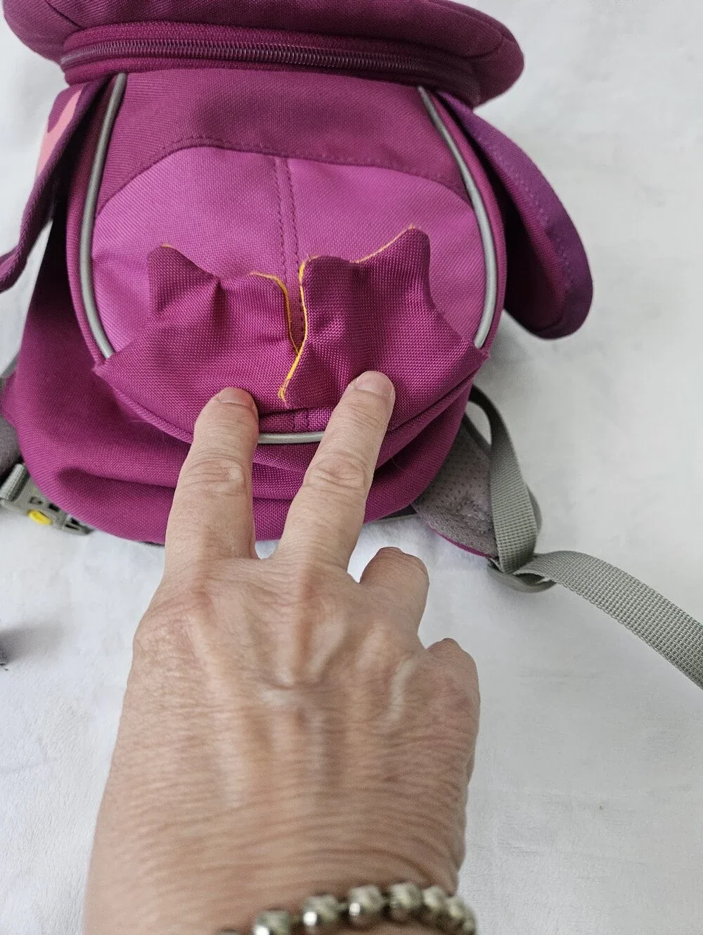 Kids Purple Bird Backpack - Affenzahn